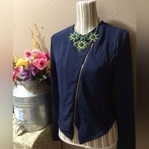 POETRY NAVY BLUE JACKET